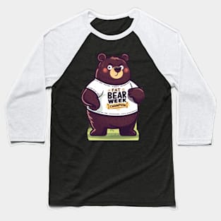 fat bear week funny Baseball T-Shirt